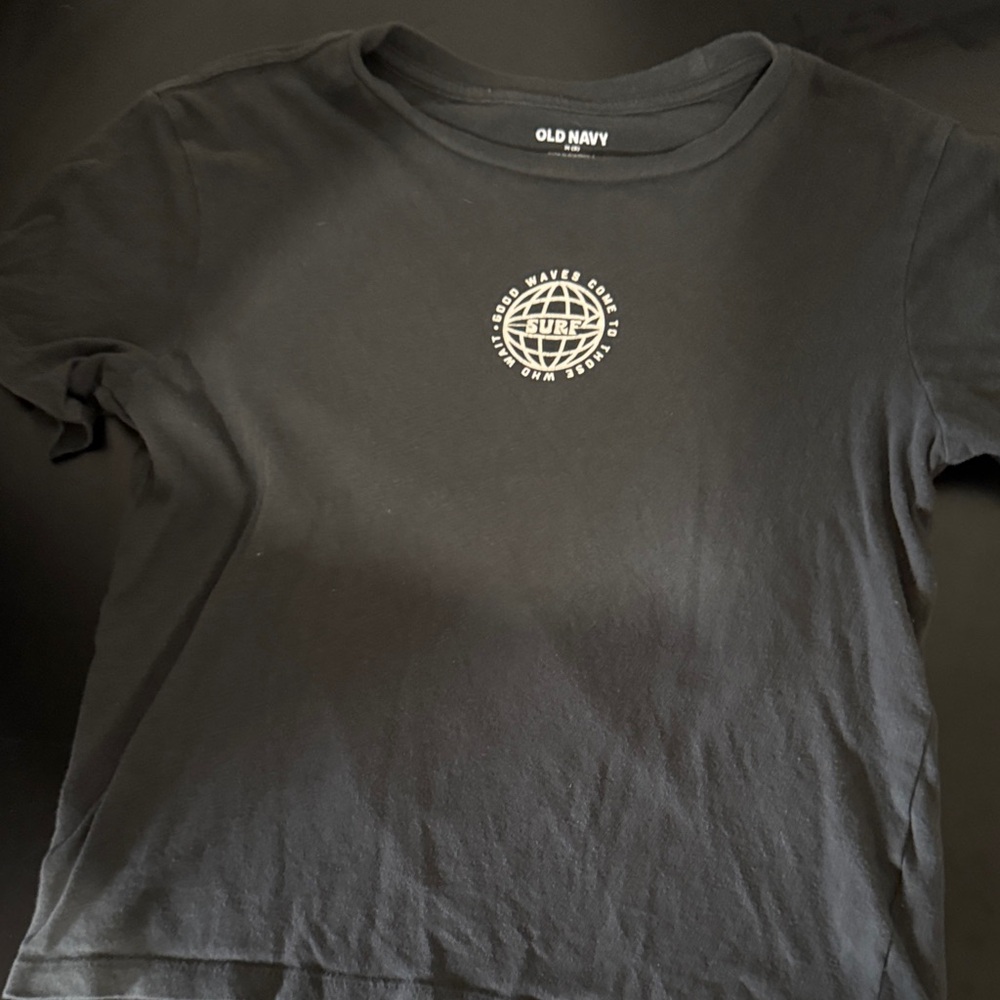 Old Navy Black Short Sleeve Tee
